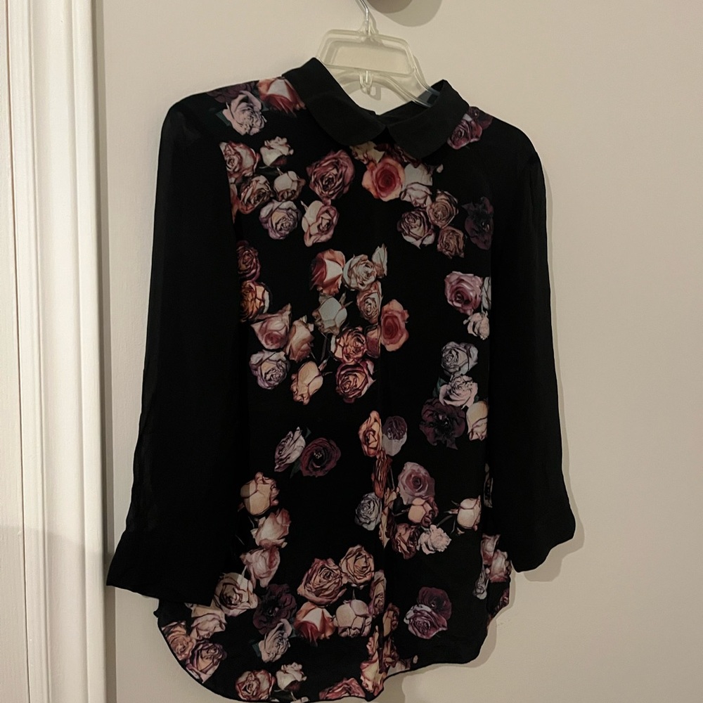 100% Silk Wilfred Blouse